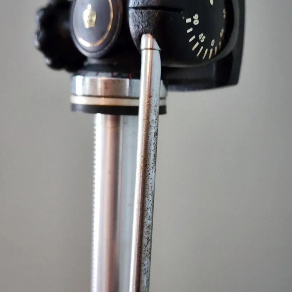 Vintage KING Tripod - Mid-Century Japanese Craftsmanship with Crown Logo